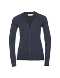 Dámsky kardigán | rôzne farby | 715F•LADIES' V-NECK KNITTED CARDIGAN - TopHandry