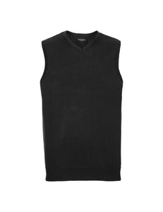 Elegantná slušná pánska vesta | 716M•MEN'S V-NECK SLEEVELESS KNITTED PULLOVER - TopHandry