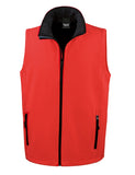 Pánska softshell vesta | rôzne farby | R232M•MENS PRINTABLE SOFT SHELL BODYWARMER - TopHandry