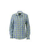 Dámska košeľa / blúzka kockovaná s dlhým rukávom | LADIES' CHECKED BLOUSE - TopHandry