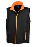 Pánska softshell vesta | rôzne farby | R232M•MENS PRINTABLE SOFT SHELL BODYWARMER - TopHandry