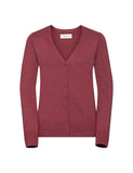 Dámsky kardigán | rôzne farby | 715F•LADIES' V-NECK KNITTED CARDIGAN - TopHandry