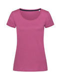 Dámske tričko s krátkymi rukávmi a okrúhlym výstrihom v rôznych farbách | dámske tričko | HS42•MEGAN CREW NECK - TopHandry