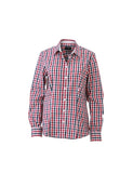 Dámska košeľa / blúzka kockovaná s dlhým rukávom | LADIES' CHECKED BLOUSE - TopHandry