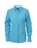 Dámska košeľa / blúzka kockovaná s dlhým rukávom | LADIES' CHECKED BLOUSE - TopHandry