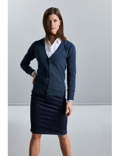 Dámsky kardigán | rôzne farby | 715F•LADIES' V-NECK KNITTED CARDIGAN - TopHandry