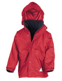 Detská bunda s kapucňou | obojstranná | R160J•JUNIOR REVERSIBLE STORMDRI 4000 JACKET - TopHandry